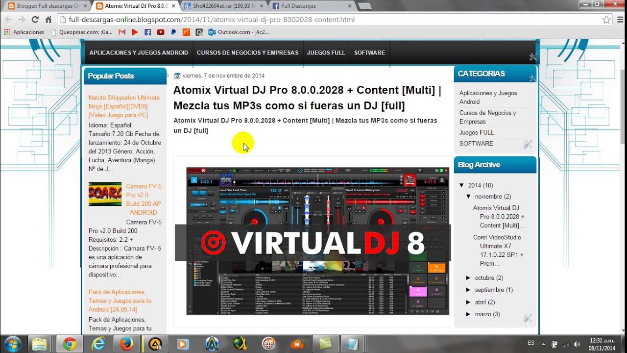virtual dj 8.0
